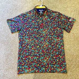 Pins & Aces Men’s Polo, size Large